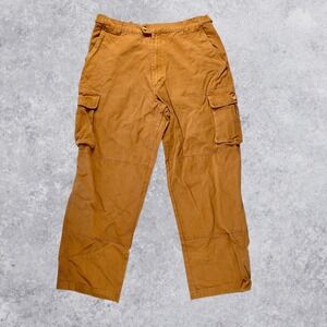 Cabelas Outdoor Gear Mens Brown Cotton Canvas Cargo Pants Size 38 Waist